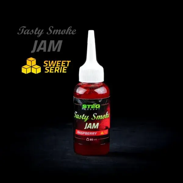 Stég Tasty Smoke Jam Raspberry (málna) 60ml aroma Seizoensaanbieding