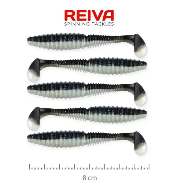 Zander Power Shad 8cm 5db/cs Actieprijs