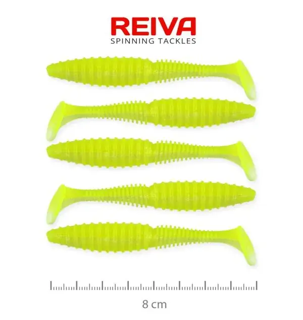 Zander Power Shad 8cm 5db/cs (citromsárga) Koop Vandaag