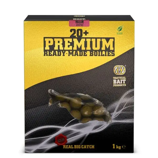 SBS 20+ PREMIUM READY-MADE 30MM 1KG TUNA&BLACK PEPPER (tonhal-bors) ETETŐ BOJLI Tijdelijk Beschikbaar