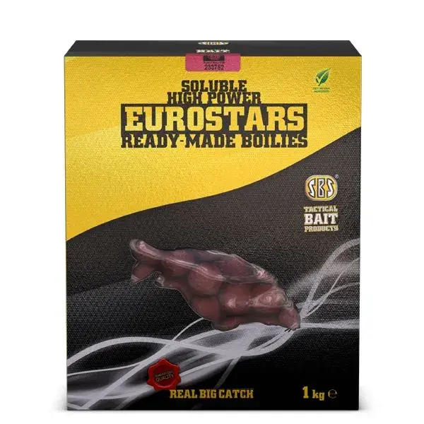 Aanbieding SBS SOLUBLE EUROSTAR READY-MADE 20MM 1KG COCO&SHELL (kókusz-kagyló) ETETŐ BOJLI