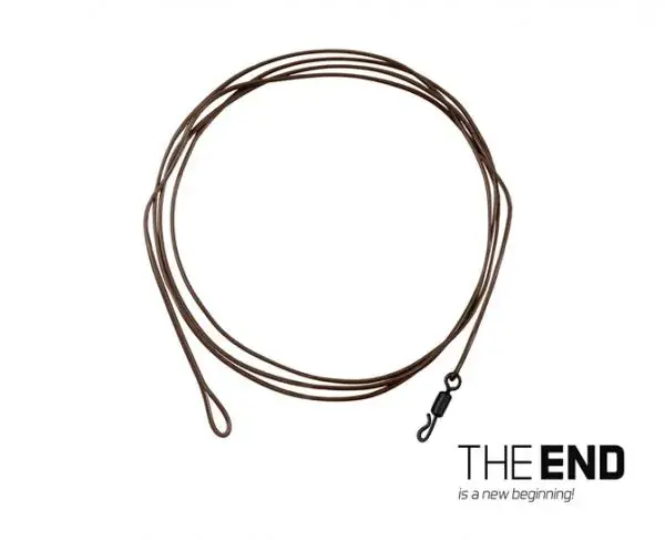 Beste Prijs Előke Delphin THE END Aramid Leader / 1db-80 cm / 60lbs