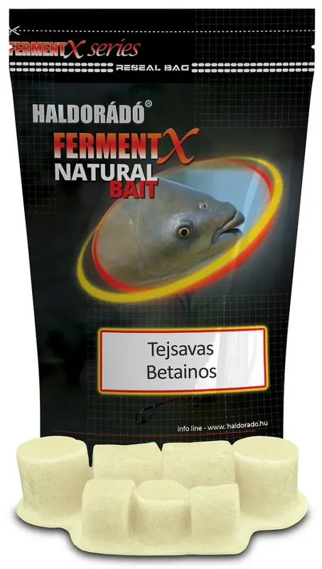 Haldorádó FermentX Natural Bait 12, 16 mm - Tejsavas Betainos Mesterséges Csali Beperkt Aanbod
