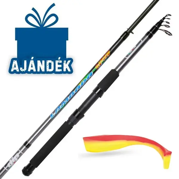 Betaalbaar ARNO LAMBADA TELESPIN 300 cm PERGETŐ BOT AJÁNDÉK WIZARD PLASZTIK CSALIVAL
