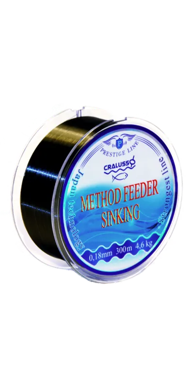 Weekendaanbieding CRALUSSO METHOD FEEDER SINKING monofil zsinór 300M 0,22