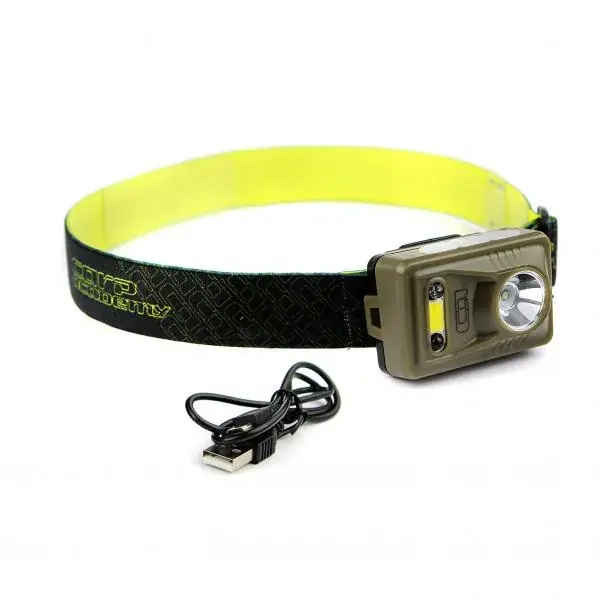Carp Academy 3,7V/1200 mAh Fejlámpa Op = Op