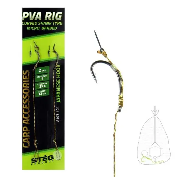 PVA Előke horogtüskével 12cm 8-as 2db/cs Betaalbaar
