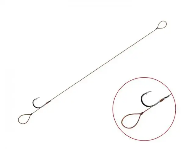 Feeder kötött horog Delphin Proxi 8 Loop / 6db-12cm 6 Tijdelijk Beschikbaar
