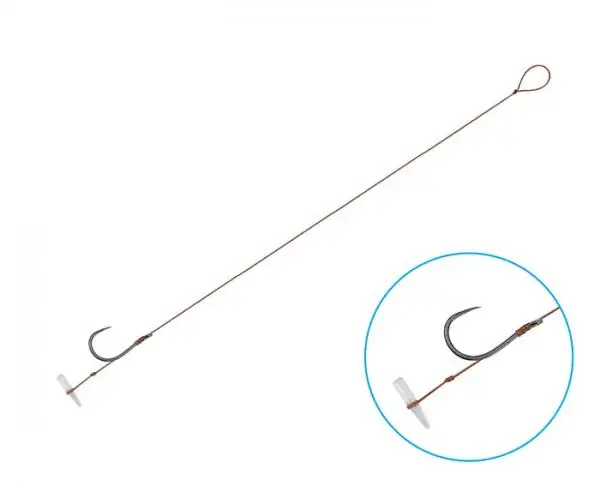 Feeder kötött horog Delphin Proxi 8 Quickstop / 6db-8cm 8 SM Koopje