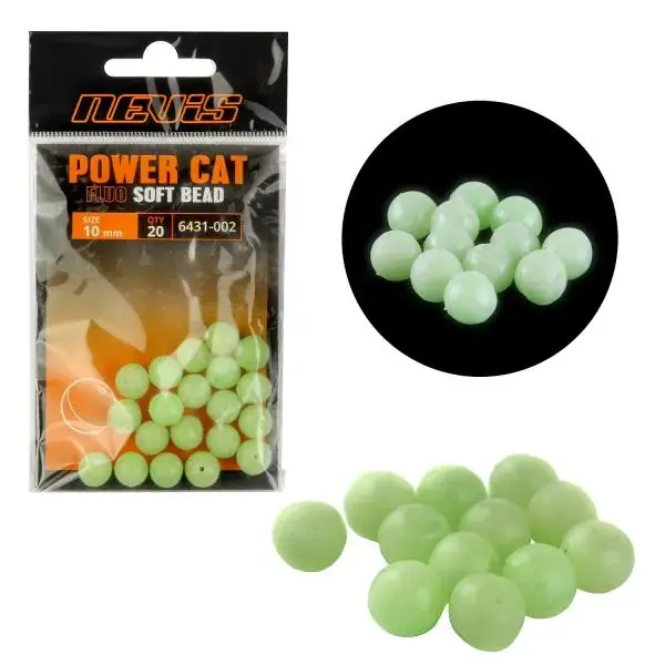 Fluo PVC Gyöngy Harcsázáshoz 10mm Premium