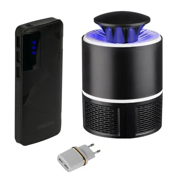 Beperkte Voorraad MFF AIR TORNADO SZÚNYOGIRTÓ LÁMPA SZETT + TÖLTŐ ÉS POWERBANK