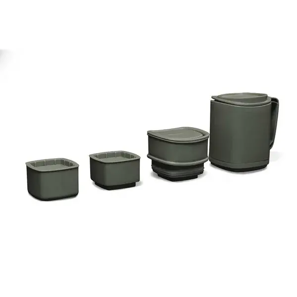 RIDGEMONKEY THERMOMUG DLX BREW SET GREY DUPLAFALÚ BÖGRE TÁROLÓKKAL Betrouwbaar