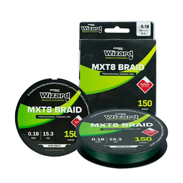 WIZARD MXT8 BRAID 0,12MM 150M 10,8KG FONOTT ZSINÓR Exclusieve Aanbieding