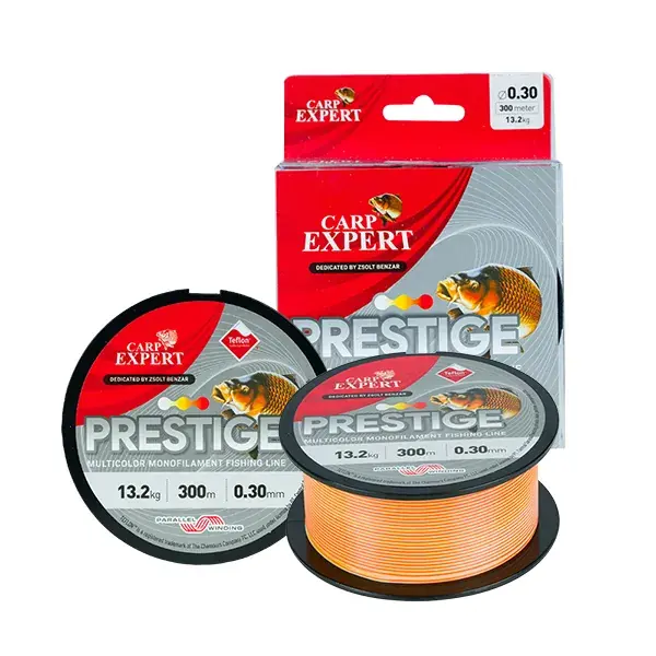 CARP EXPERT PRESTIGE MULTICOLOR monofil zsinór 0,25MM 300M 9,5KG Meest Verkocht