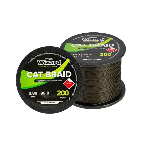 Exclusieve Aanbieding WIZARD CAT BRAID 0,70MM 200M 72,5KG nagyhalas zsinór