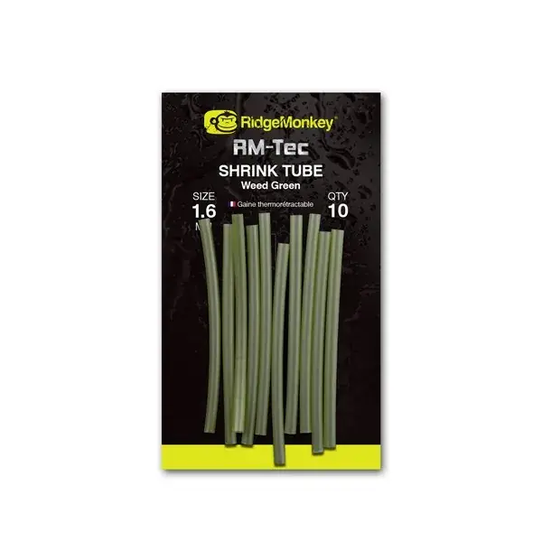 Speciale Aanbieding RIDGEMONKEY CONNEXION SHRINK TUBE ZSUGORCSŐ SILT BLACK 2.4MM 10DB