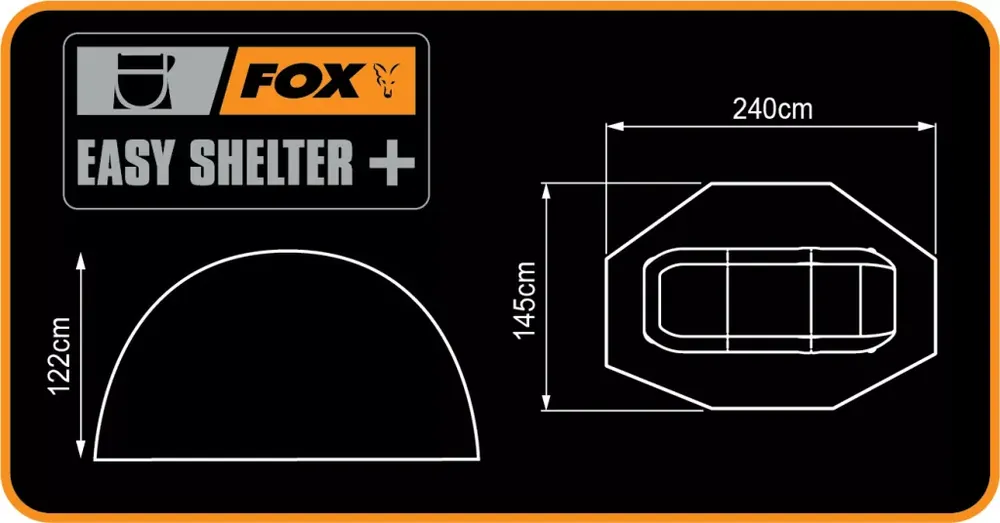 Fox Easy Shelter+-Easy Shelter + Veilige Betaling