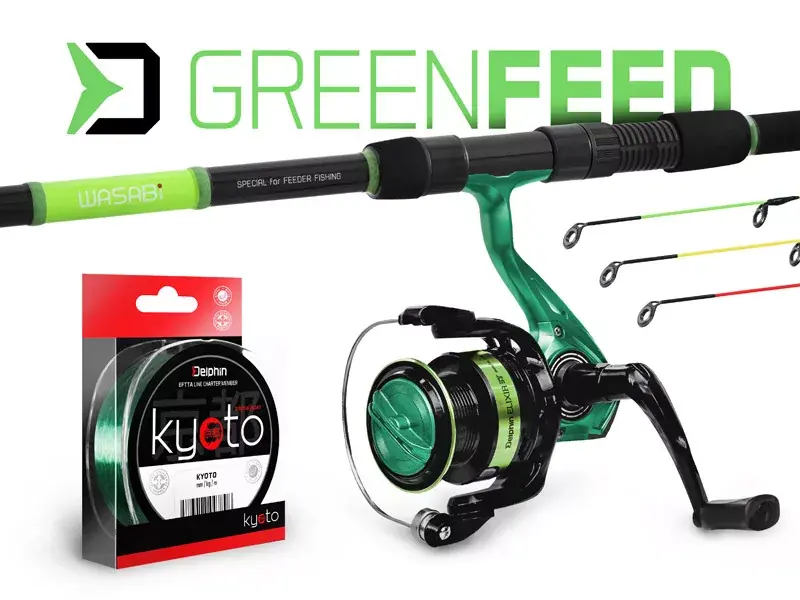 Hete Deal Delphin GreenFEED feeder szett 300 300cm/100g + 3T + Metho