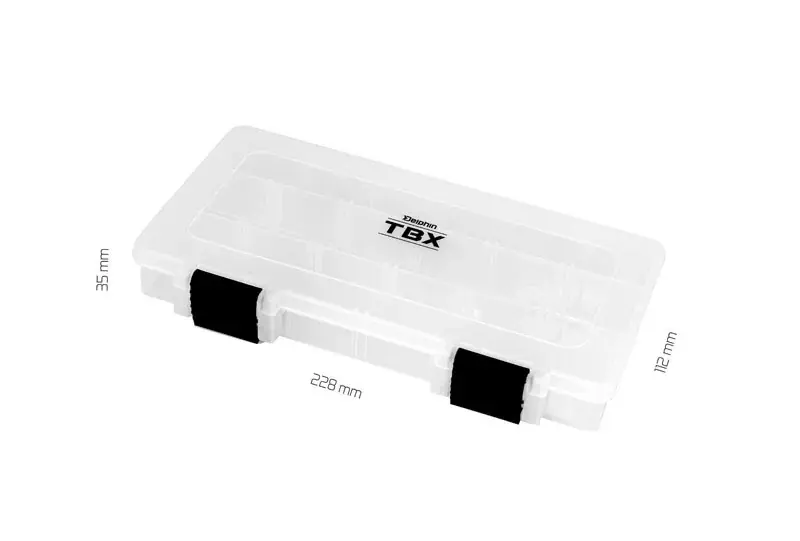 Tijdelijk Beschikbaar Doboz Delphin TBX One 228-3P Clip 228x112x35mm - Brutalfis