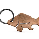 Speciale Aanbieding Delphin CARPENER Sörnyitós kulcstartó bronz bronz - Brutal
