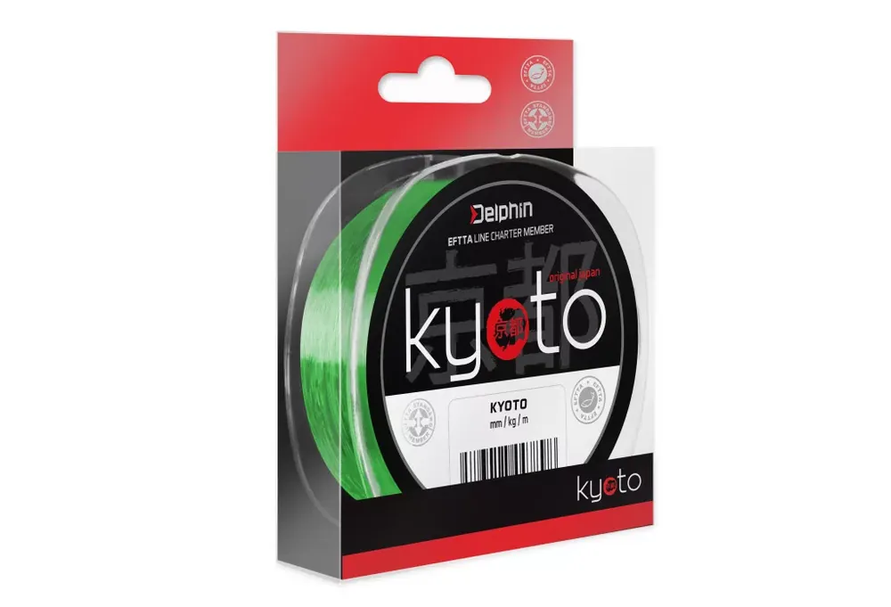 Hete Deal Monofil Delphin KYOTO / fluo zöld 0,165mm 2,5kg 200m - Bru