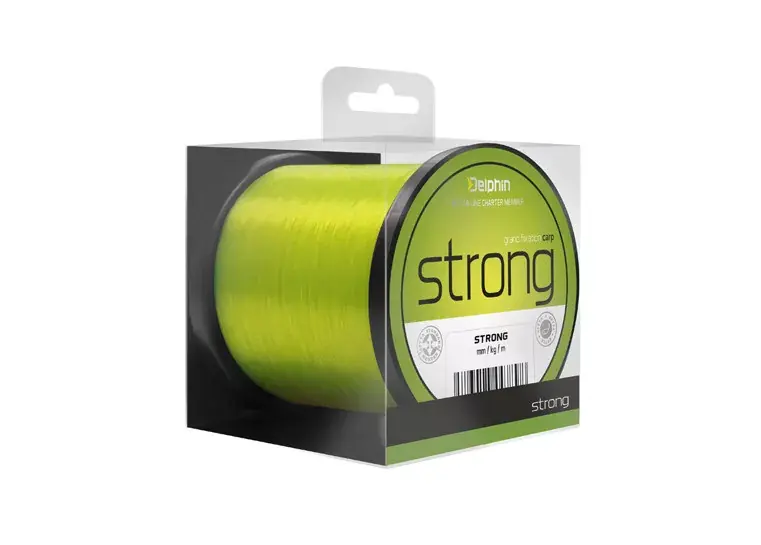 Weekendaanbieding Delphin STRONG CARP sárga 0,32mm 8,8kg 1200m