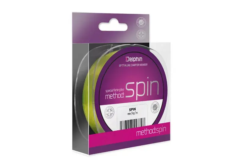 Delphin METHOD SPIN sárga 0,28mm 6,5kg 200m - Express Levering
