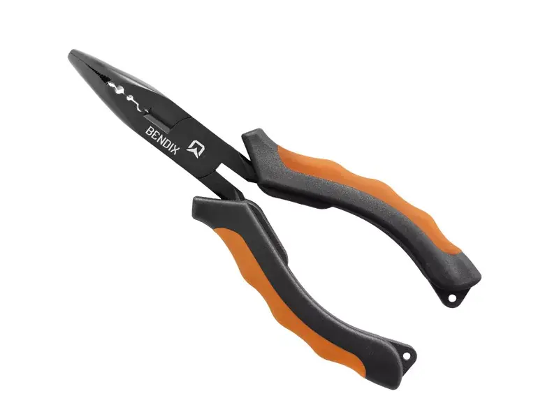 Delphin BENDIX hajlított végű multifunkciós fogó 16 cm - B Premium