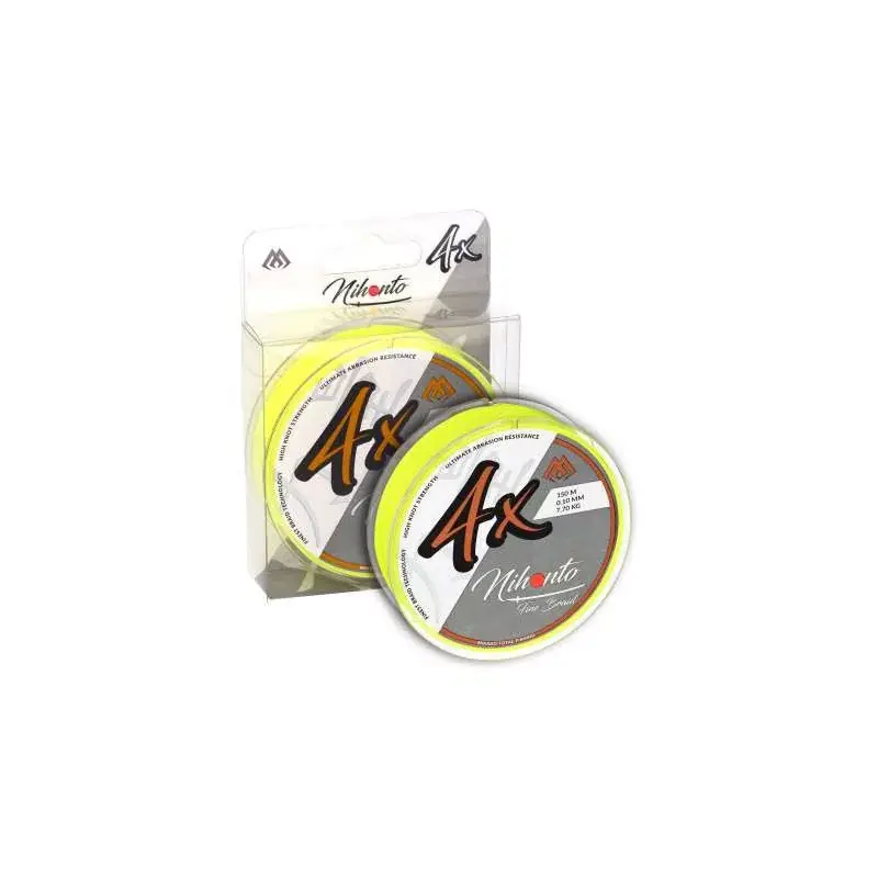 Mikado Nihonto Fine Braid Fluo 0,14mm 150m - Ak Express Levering