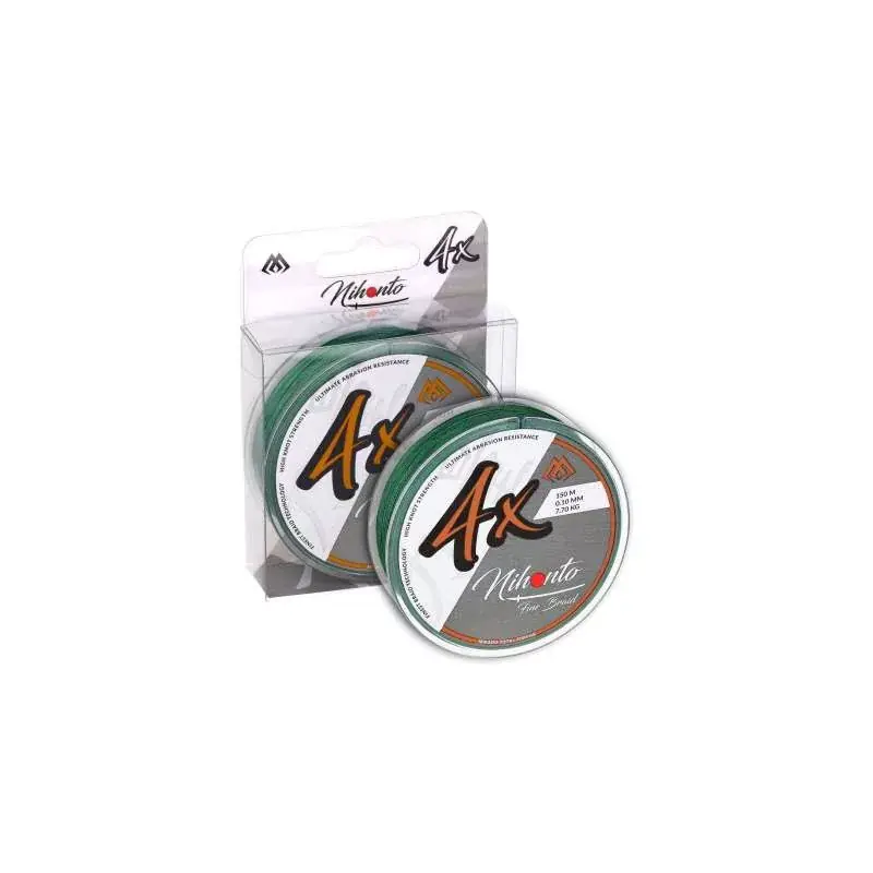 Favoriet Mikado Nihonto Fine Braid Zöld 0.18mm 150m - Ak
