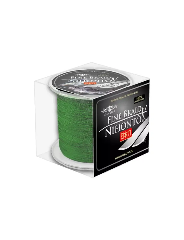 Aanbieding Mikado Nihonto Fine Braid Zöld 0.16mm 300m - Ak