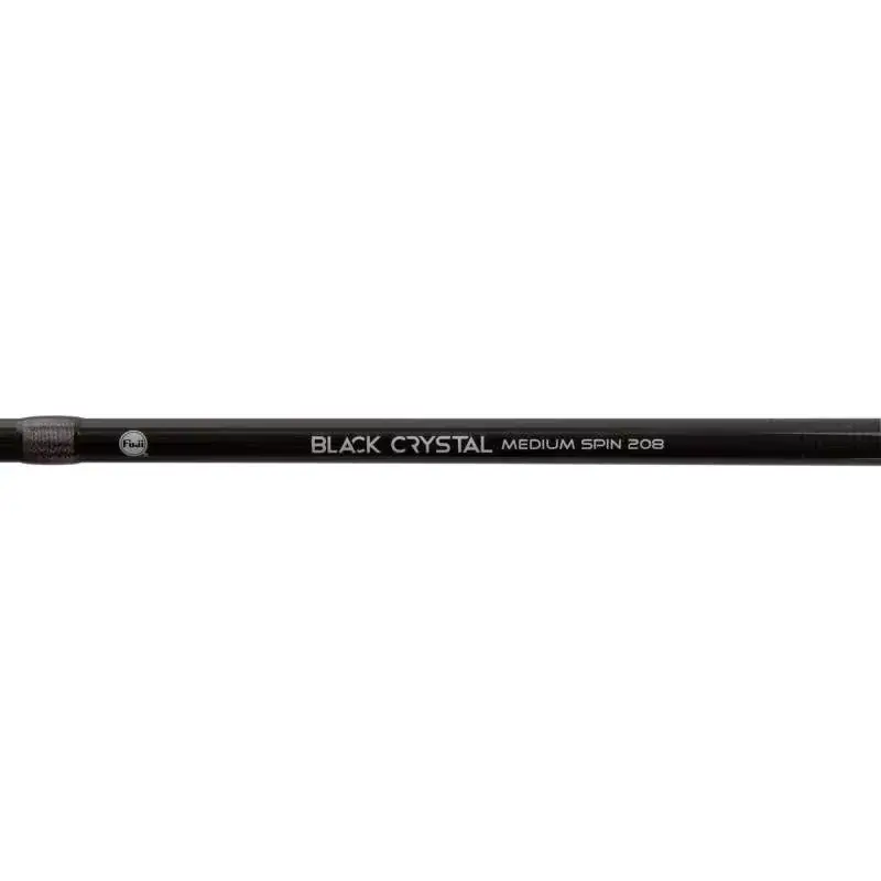 Flitsaanbieding Mikado Black Crystal M Spin 238cm 7-28g - Akcio
