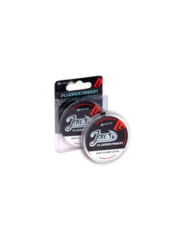 Mikado Jaws Fluorocarbon 0.16mm 50m - Akcioshor Actieprijs