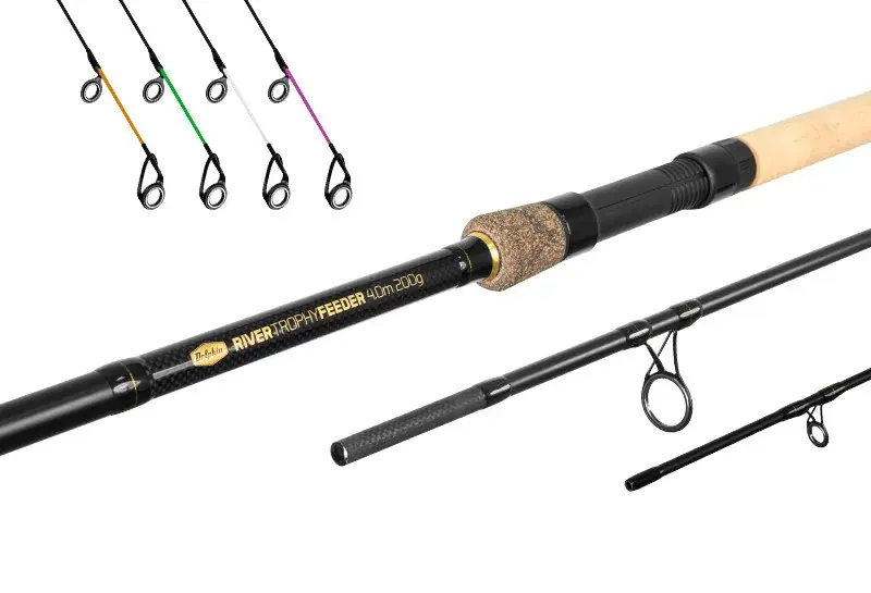 Spicc CarbonGlass MEDIUM River Trophy 360/400cm zöld - Bru Seizoensaanbieding