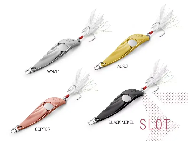 Villantó Delphin SLOT 15g COPPER hook 4 - Ak Nieuw