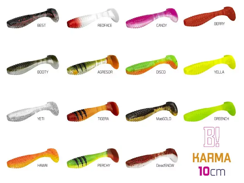 Top mix Delphin KARMA UVs / 5db 10cm / Perchy+Redface+Cand Nu Kopen
