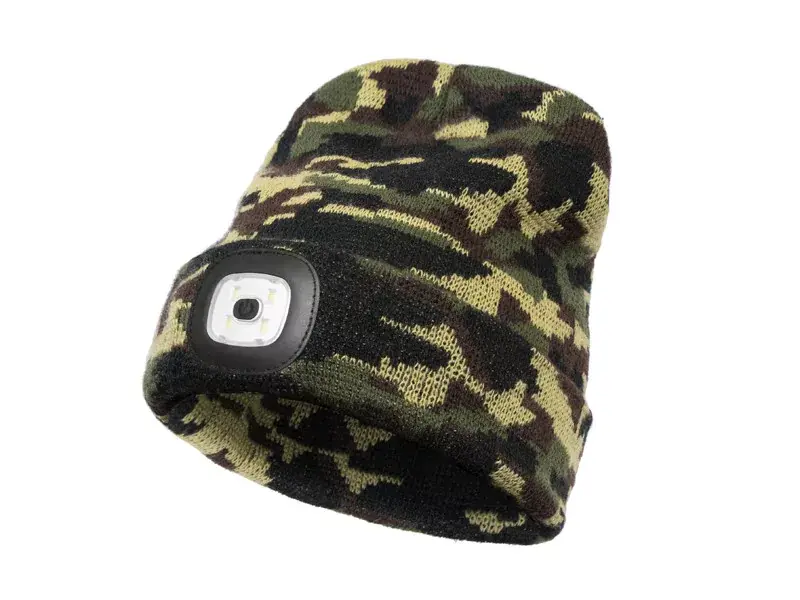 Delphin CamouLED kötött télisapka UNI - Akcio Koop Vandaag