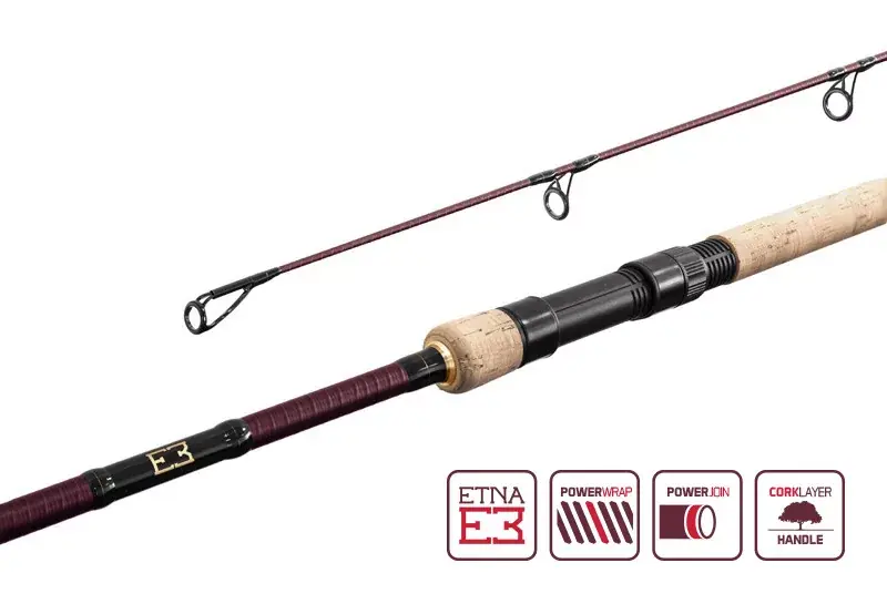 Korting Delphin ETNA E3 cork / 2 rész 380cm/3,50lbs Bojlis bot - B