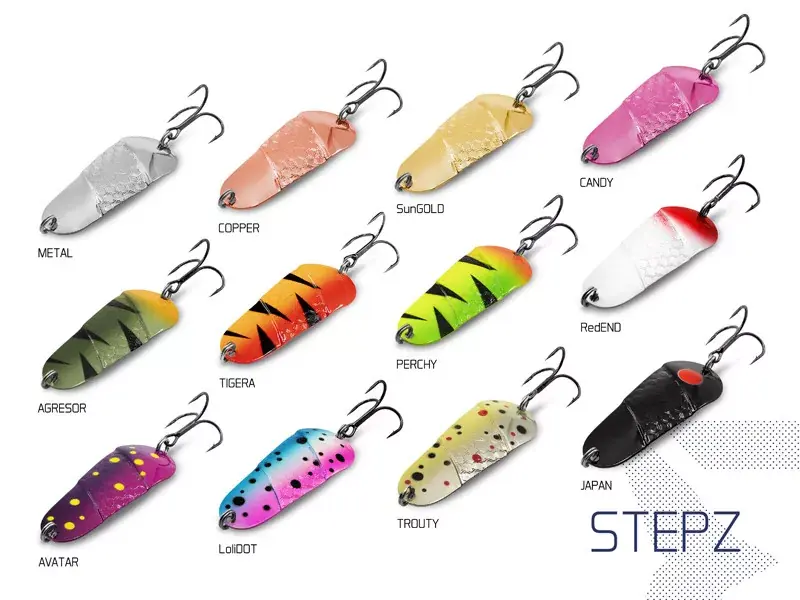 Delphin STEPZ StripSCALE támolygó kanál 10g RedEND Hook 2 Actieprijs