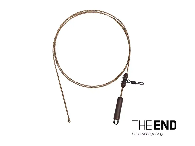 Direct Verzonden Delphin THE END Leadcore HELI / 3db 80cm - Ak