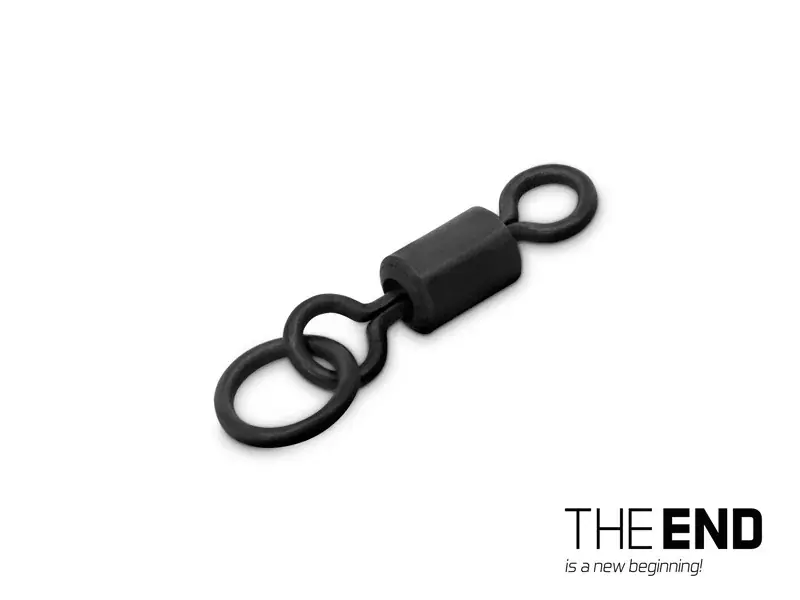 Speciale Aanbieding Pontyozó forgó gyűrűvel Delphin THE END Ring Swivel / 10db