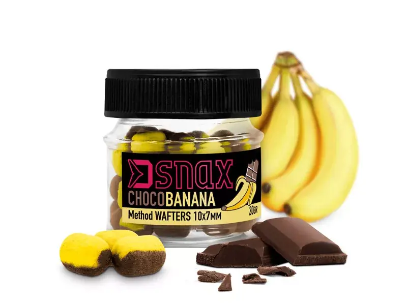 Tijdelijk Beschikbaar D SNAX WAFT csali 10x7mm/20g Csokoládé-Banán