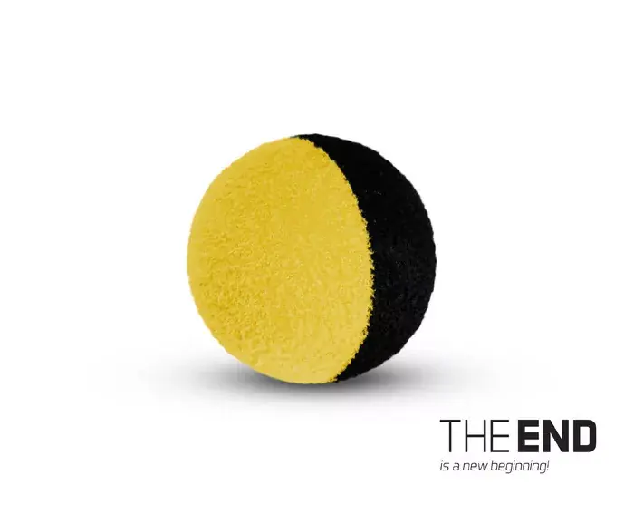 THE END ZIG RIG fekete-sárga / 10db 15mm - Ak Premium