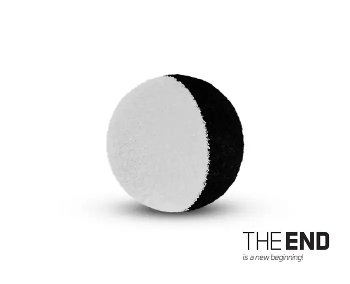 THE END ZIG RIG fekete-fehér / 10db 15mm - Ak Merkproduct