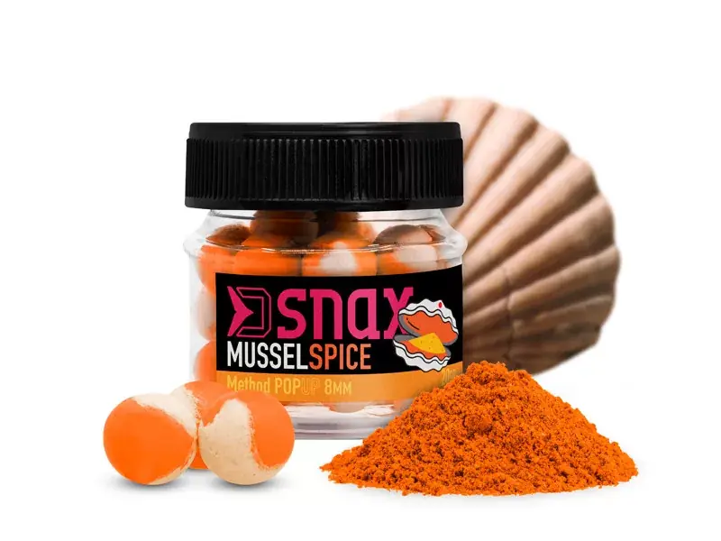 D SNAX POP csali 12mm/20g Kagyló-Fűszer - Akc Tijdelijk Beschikbaar