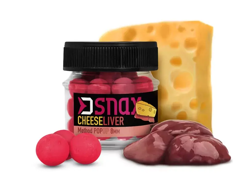 Op = Op D SNAX POP csali 8mm/20g Cheese-liver - Akcio