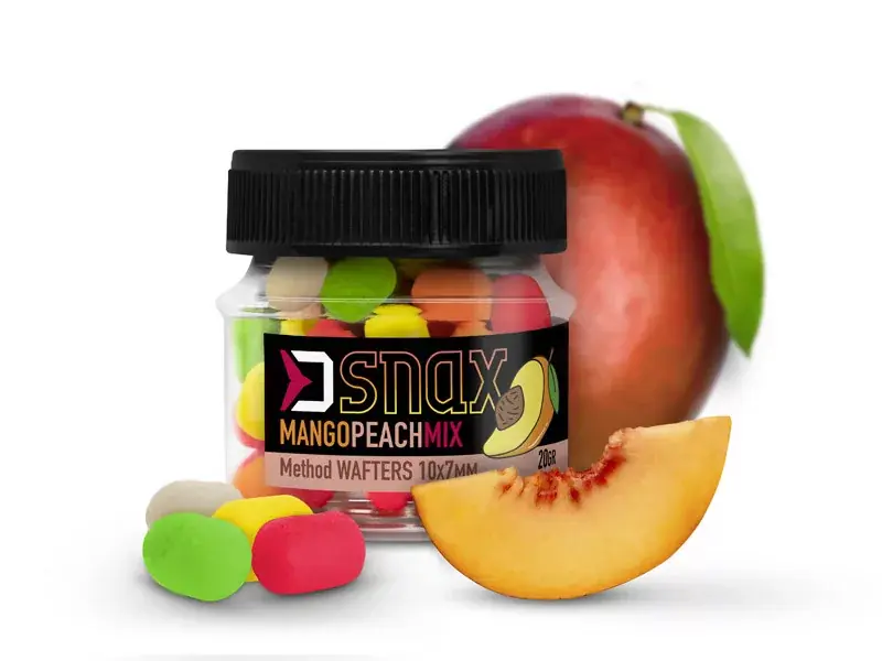 Fabrieksprijs MIX D SNAX WAFT csali 10x7mm/20g Mangó-Barack