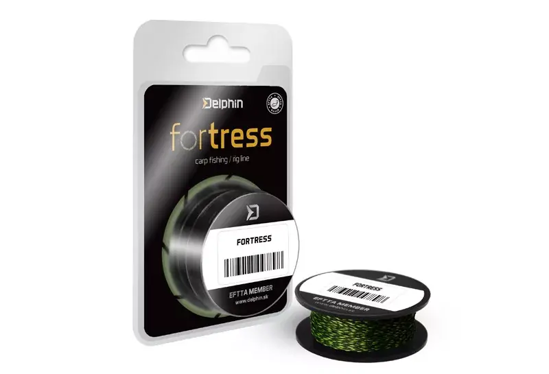 Laatste Kans Hookline Delphin FORTRESS sárga-zöld 25lbs 20m - Brutalfis