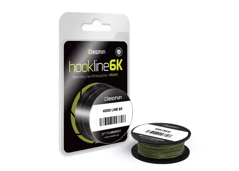 Delphin HOOKLINE 6K grass 15lbs 20m - Akciosh Direct Verzonden