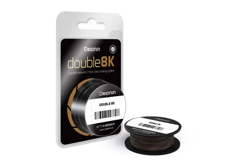 Delphin HOOK LINE DOUBLE 8K camou 15lbs 20m - Koop Online
